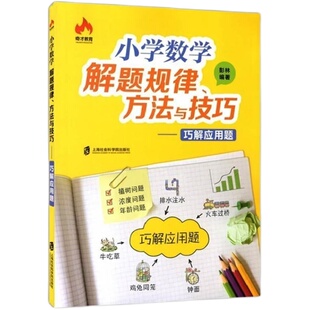 小学数学解题规律方法与技巧巧解应用题 彭林 上海社会科学院出版社 开拓小学生数学和差倍年龄还原盈亏问题解题思路巧思妙解举