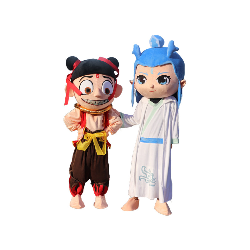 魔童降世哪吒敖丙卡通人偶