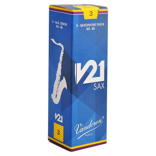 正品 法国 Vandoren 弯德林 V21 次中音萨克斯哨片 降B调真伪查询