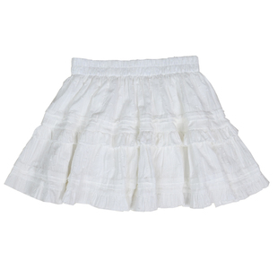 Punkhoo 夏季芭蕾风少女短裙纯欲蓬蓬小个子蛋糕高腰半身裙法式