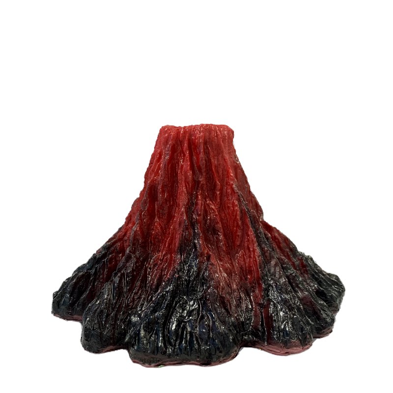 鱼缸造景仿真火山增氧气泡装饰摆件水族箱布景熔岩火山石打氧套餐
