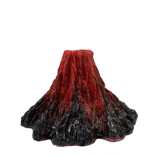 鱼缸造景仿真火山增氧气泡装饰摆件水族箱布景熔岩火山石打氧套餐