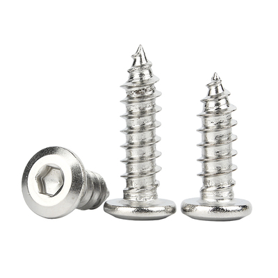 304不锈钢倒边内六角自攻螺钉