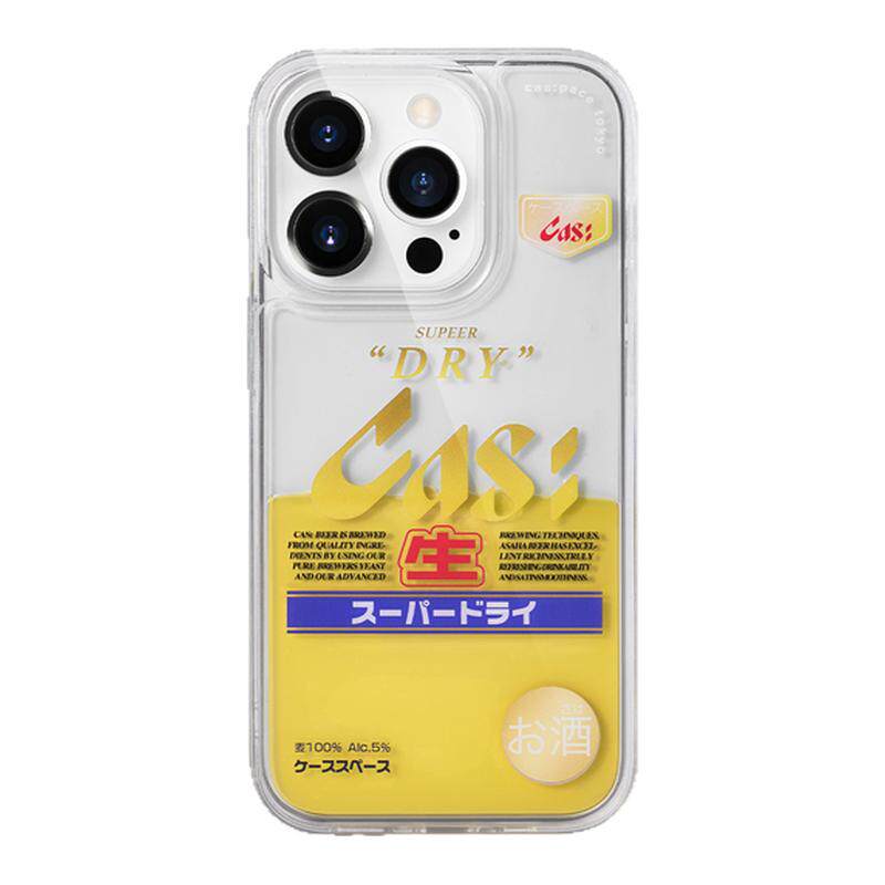 啤酒流沙手机壳适用苹果16