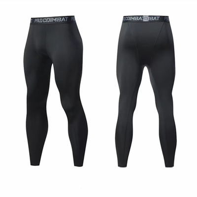 秋冬加绒打底紧身裤男