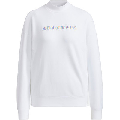 Adidas/阿迪达斯正品neo新款女子圆领套头舒适卫衣 H18610