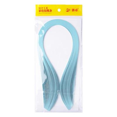 赛卓540mm*3mm彩色衍纸条套装纯色单色彩色渐变色纸条小学生初学者手工diy工具全套纸艺卷纸条艺术立体作品