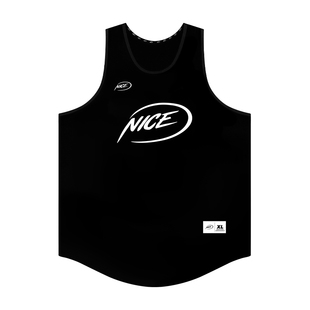 NICEID NICE新款篮球背心 速干透气运动背心 宽松训练上衣球服