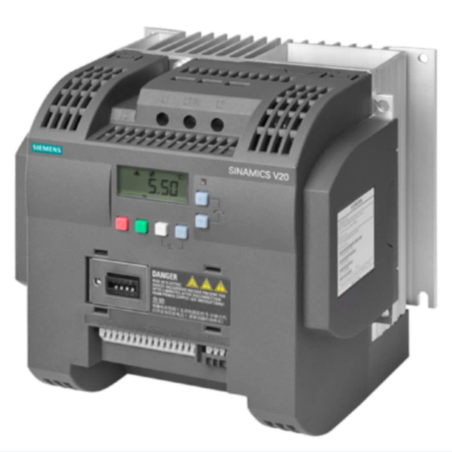 V20变频器6SL32105BB230UV0电机220V3KW控制器