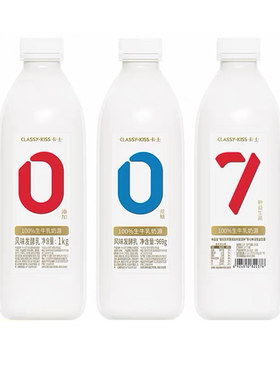 卡士007酸奶原味1kg家庭装