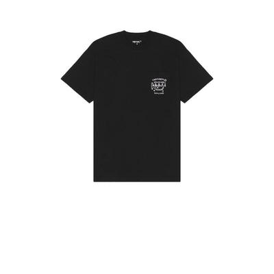 Carhartt WIP S/S Fragments Pocket T-Shirt 黑色REVOLVE小众