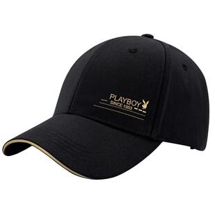 花花公子帽子男士新款棒球帽时尚休闲百搭遮阳防晒太阳帽鸭舌帽潮