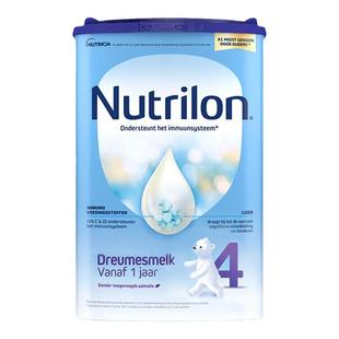 Nutrilon牛栏4段奶粉荷兰本土原装进口婴幼儿配方1岁宝宝800g罐装