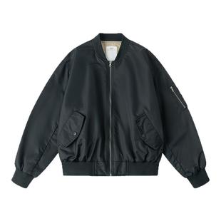 CountryMoment 春秋美式复古飞行员夹克男女Cleanfit棒球服短外套