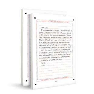 新版考研高考英语作文纸A4一二答题卡专业课2024年政治数学语文A3卡纸双面大学生考试专用标准书写研究生稿纸