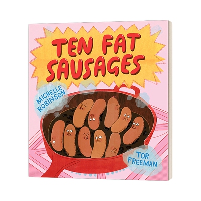 英文原版绘本 Ten Fat Sausages 十根肥香肠 英文版 进口英语原版书籍