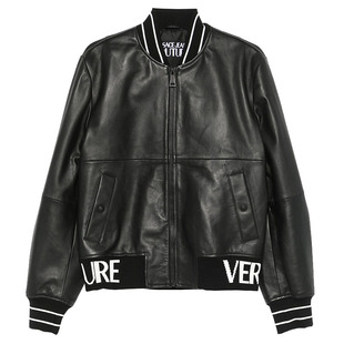 Versace/范思哲VJ 男士羊皮真皮时尚夹克外套皮衣 78GAVP07 CPPS3