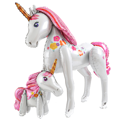 独角兽气球主题生日派对节日装扮