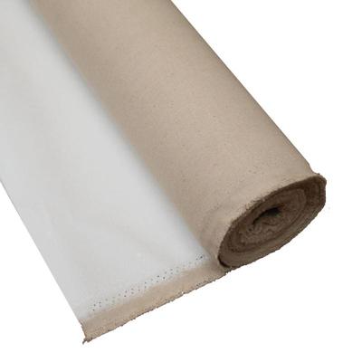 中细纹亚麻混纺成品油画布230CM宽幅混合亚麻画布170cm宽幅佰家汇