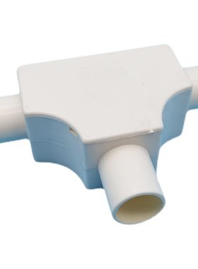 pvc16线管20带盖盒25三通分线盒