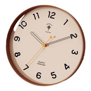 北极星石英钟家用客厅家用卧室钟表静音创意现代简约2026挂墙挂钟