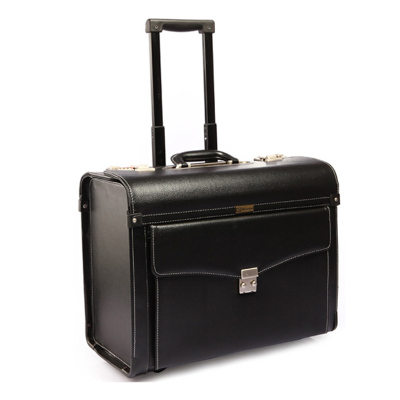 祺痕PU皮南航机长拉杆箱空乘律师