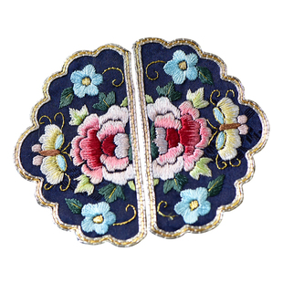 苏绣刺绣布贴 端午节香包香囊diy 汉服刺绣布贴 金口包衣服补丁