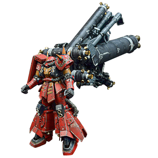 万代MG精神力扎古高达KA版雷霆宙域 旧化战损阴影喷涂上色 代工