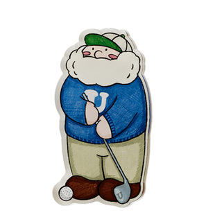 BOBO亚克力磁吸冰箱贴2 可爱创意装饰品留言贴磁性贴 安德伯伯