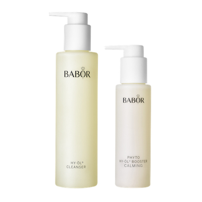 BABOR芭宝植萃洁颜油柔缓净肤液套装温和清洁舒缓镇静以油养肤
