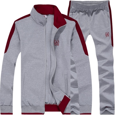 男休闲运动套装跑步女两件套