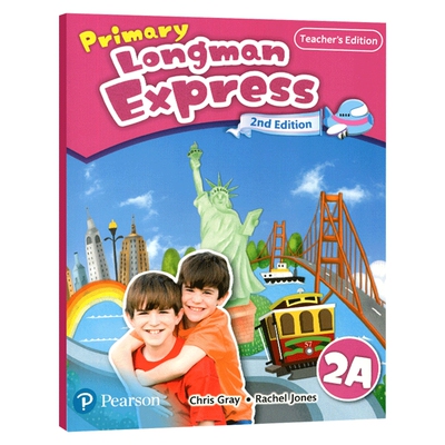 培生香港朗文PLE小学英语教材 二年级上学期教师用书 Primary Longman Express TBG 2A 英文原版 少儿英语外国语学校专用教材