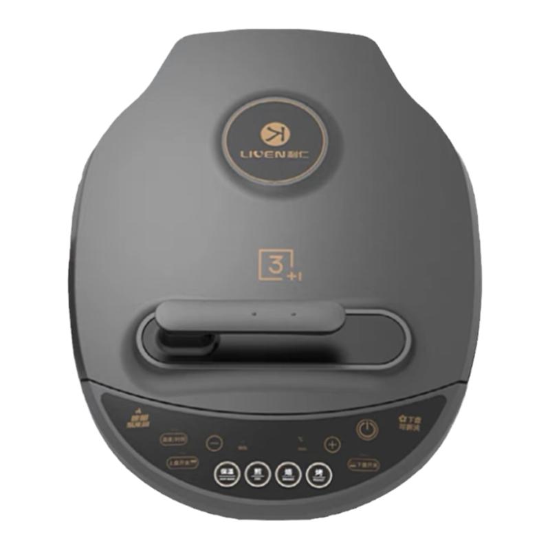 利仁电饼铛可拆卸盘双面加热家用定时调温可选国外专用110V