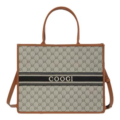 COOGI库奇大容量手提托特包