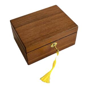 木质首饰盒八音乐盒天空之城生日礼物女生复古千与千寻上发条机械