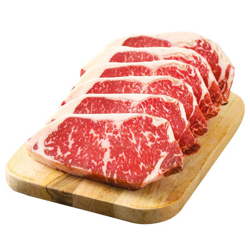 犇西诗原切腌制静腌西冷眼肉劲骨西冷牛排牛肉牛扒2375g/2625g