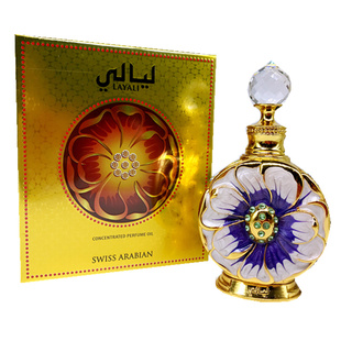 现货迪拜SwissArabian沙漠之花本土沉香龙涎香精油香水15ml滴管