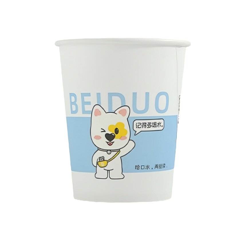 家用一次性加硬加厚来客奶茶纸杯