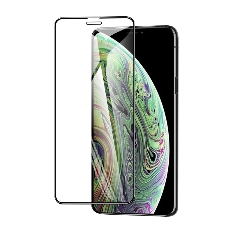 适用苹果xsmax钢化膜新款保护iphonex/xs手机膜高清护眼无白边ipnoexr刚化膜全屏覆盖抗蓝光A2104 防指纹屏保