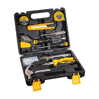 得力家用工具箱维修套装