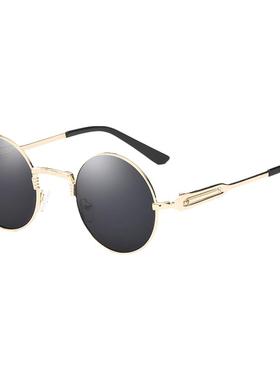 偏光圆框墨镜Cyxus防紫外线男女