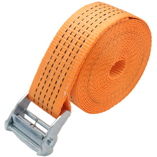 压扣捆绑带 5cm国标涤纶金属扣拉紧器紧固带汽车货物打包固定扎绳