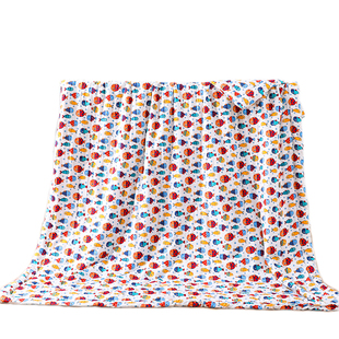 儿童棉绸人造棉夏凉被苏香绸幼儿园午睡专用空调被婴儿宝宝薄夏被