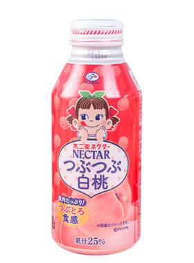 不二家白桃果肉果汁饮料