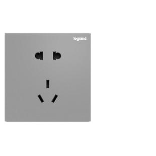 罗格朗开关插座逸典米兰香槟金五孔二三带usb插三孔16a家用电源