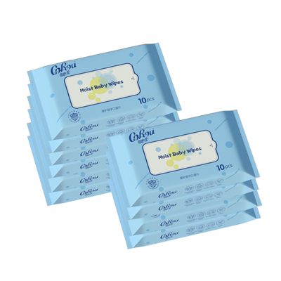可心柔婴护级手口湿巾10抽10包