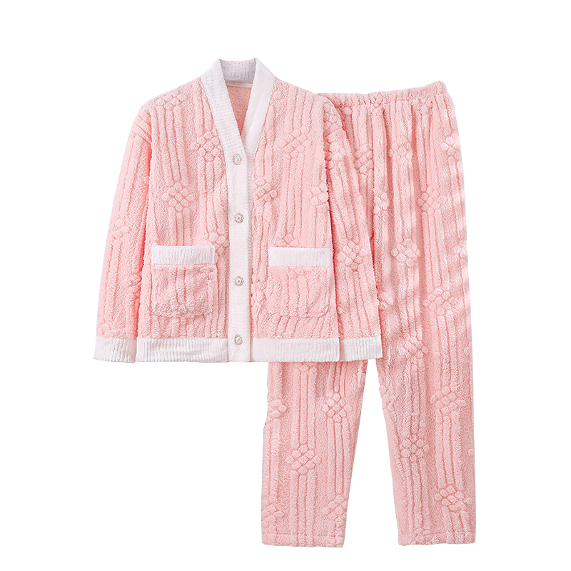 �ﶬ����˯��Ů˫�������޿����Ҿӷ���װ�������곤����⴩�� 29.9Ԫ(����ȯ)