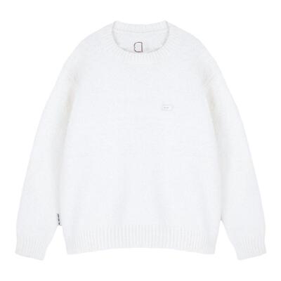 BJHG冬季纯色毛衣宽松打底针织衫