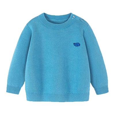 迷你巴拉男女童半高领毛衣打底衫