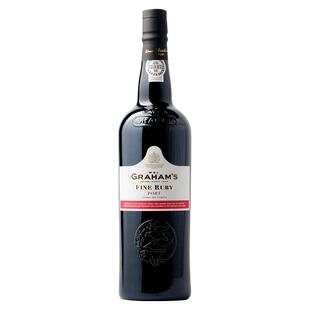 【自营】葡萄牙格兰姆红宝石波特酒加强甜酒葡萄酒Graham's Port